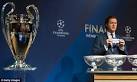 CHAMPIONS LEAGUE DRAW: Manchester United v Real Madrid, Arsenal v.