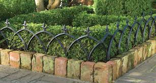 Design short garden fence metal arch models