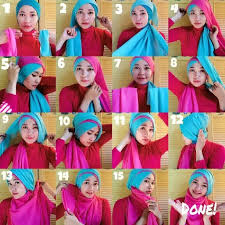RANNI ASMARADANI: tutorial hijab: kerudung paris 2 warna by ...