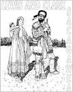 sacagawea coloring page