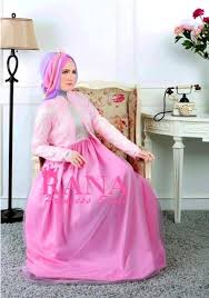 Memilih Jilbab untuk Model Baju Gamis Pesta