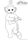Teletubbies coloring page