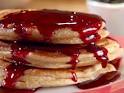 Peanut butter and jelly pancakes