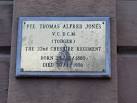 This plaque, on the front of - via Daymix