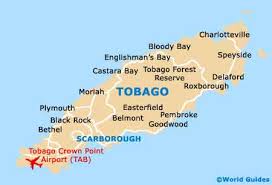 Map of Tobago