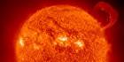 Color image of the sun.