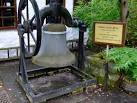 The bell from the former Ferguslie Mill, now located in the garden at the - via Daymix