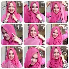 Tutorial Cara Memakai Jilbab Pashmina Sifon - Remaja Update