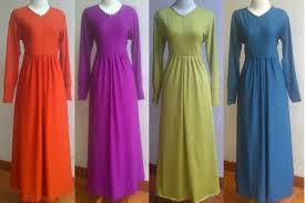 Sentra Produsen Gamis Modern Dan Cantik Bahan Jersey