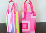 From An Igloo: Scrapbook Paper Gift Bags