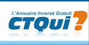 Ctqui ANNUAIRE INVERSé gratuit portables et téléphones fixes Ctqui.