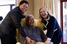Hillary Rodham Clinton visits ailing icon Nelson Mandela in South ...