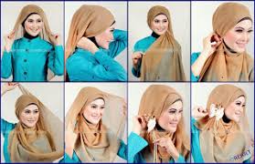 Tutorial Jilbab Segiempat 2 2016 - Info Busana Muslim