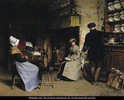 Her Future Dowry - Antoine Jean Bail - WikiGallery.org, the ... - download=386826-Bail_Her-Future-Dowry