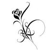 skin arts tattoo: Flower Rose Tattoo Designs