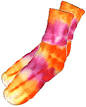 how to tie dye socks
