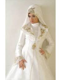 Islamic wedding on Pinterest | Wedding Abaya, Abayas and Bridal Hijab