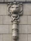 NZ2564 : Scary lion on the entrance to Liquid - via Daymix