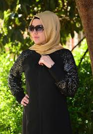 Unique Plain Abaya with Printed Colorful Hijab Ideas � Girls Hijab ...