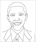 Presidents Day coloring page