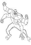 Dibujos de ben 10 para colorear | El Renglón