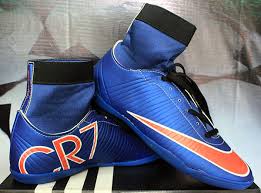 Nike Elastico Superfly CR7 High Biru KW Super | Sepatu Futsal Premium