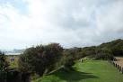 National Trust property above Dover Docks. Looking west towards Dover Castle - via Daymix