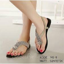 Jual Sendal Fashion Wanita - Sendal Casual Wanita - Sandal Wanita ...