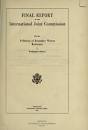 Final report of the International joint commission on the ...