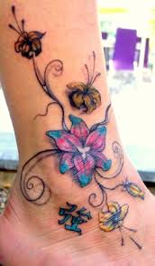 flower tattoos for girls
