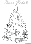 Disegni Albero di Natale - Disegni Albero di Natale da colorare