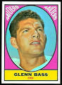 Glenn Bass 1967 Topps football card - 104_Glenn_Bass_football_card