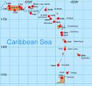 Observations for Puerto Rico and Lesser Antilles Map