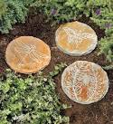 Etched Slate Garden Stepping Stones - traditional - outdoor decor ...