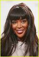 Supermodel Naomi Campbell has