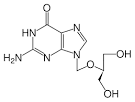 File:<b>Ganciclovir</b>.svg