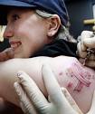 TICKELD PINK: Debbie Knight hopes her Breast Cancer Foundation tattoo will ... - 4289363
