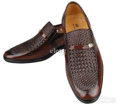NEW Groom Dress Shoes Cool Men's Shoes Hollow out Breathable ...