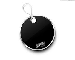 Black tag | PSDGraphics - blank-black-tag