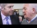 Fine Gael candidate Fergus O'Dowd speaks to the Democrat