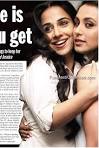 Rani Mukherjee Kissed Vidya