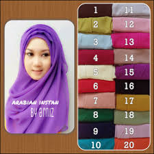 Arabian Instan by arniz - BUTIK JILBAB TERBARU