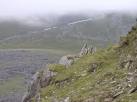 At the top of some excellent rocks climbs, we half expected heads to pop up - via Daymix