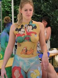 fun body painting