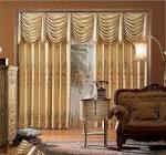 Living Room. Mid Century Living Room Curtains Ideas With Ruffles ...