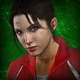 horror movie gal - brunet,