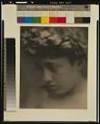 [Nude boy with laurel wreath,