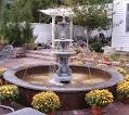 Outdoor fountain equipment packages