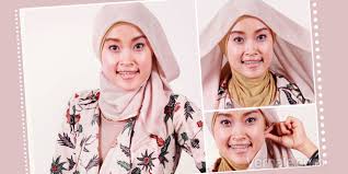 Cara Memakai Jilbab Paris Praktis | Cara Memakai Jilbab Kreasi Modern