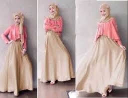 Model baju muslim remaja modern maxi swiss S455 - Grosir Baju ...